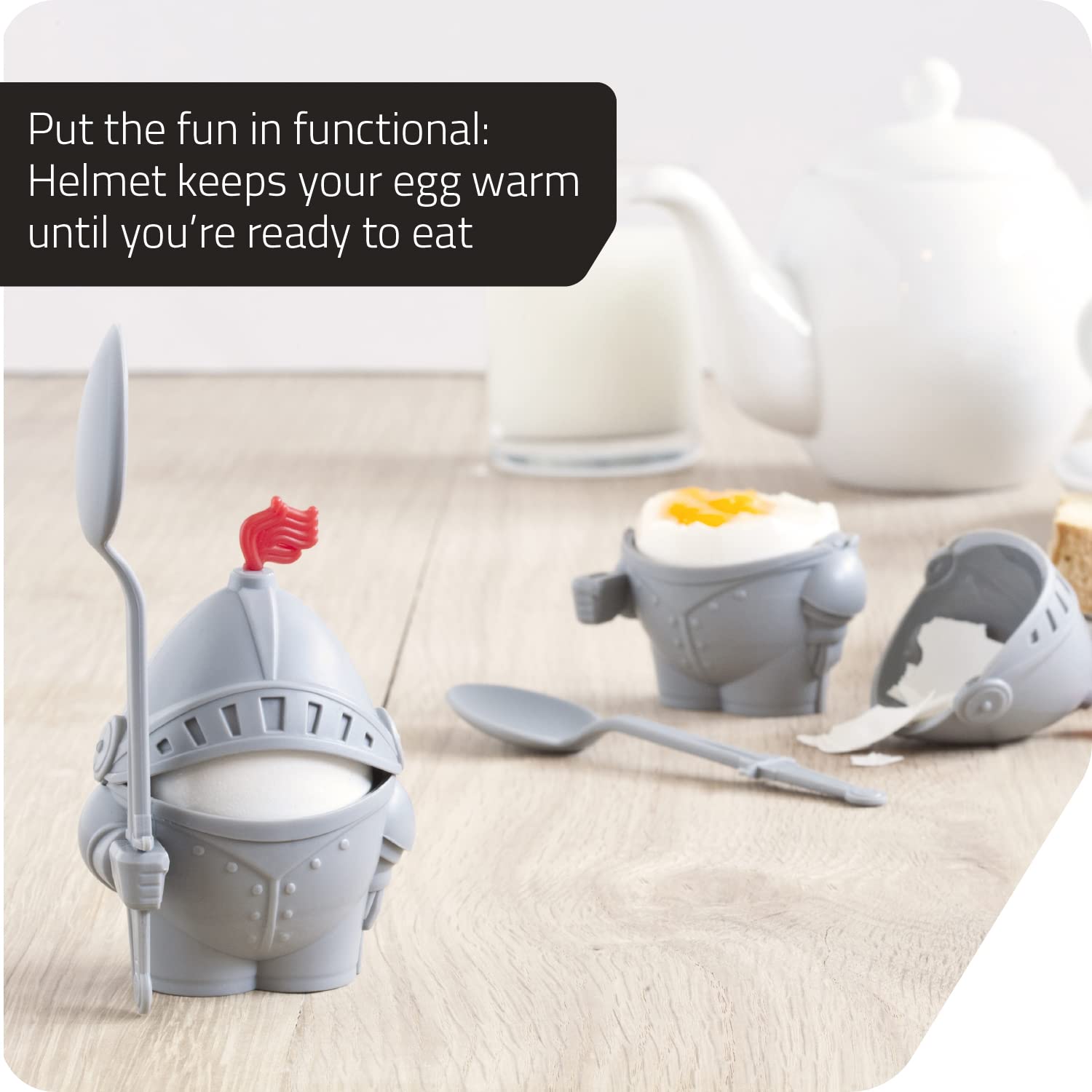 PELEG DESIGN Arthur egg cup serving keeps eggs neatly upright during breakfast