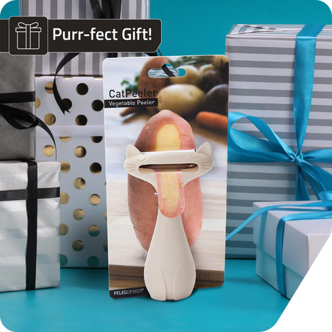 Peleg Design CatPeeler gift idea for cat lovers.