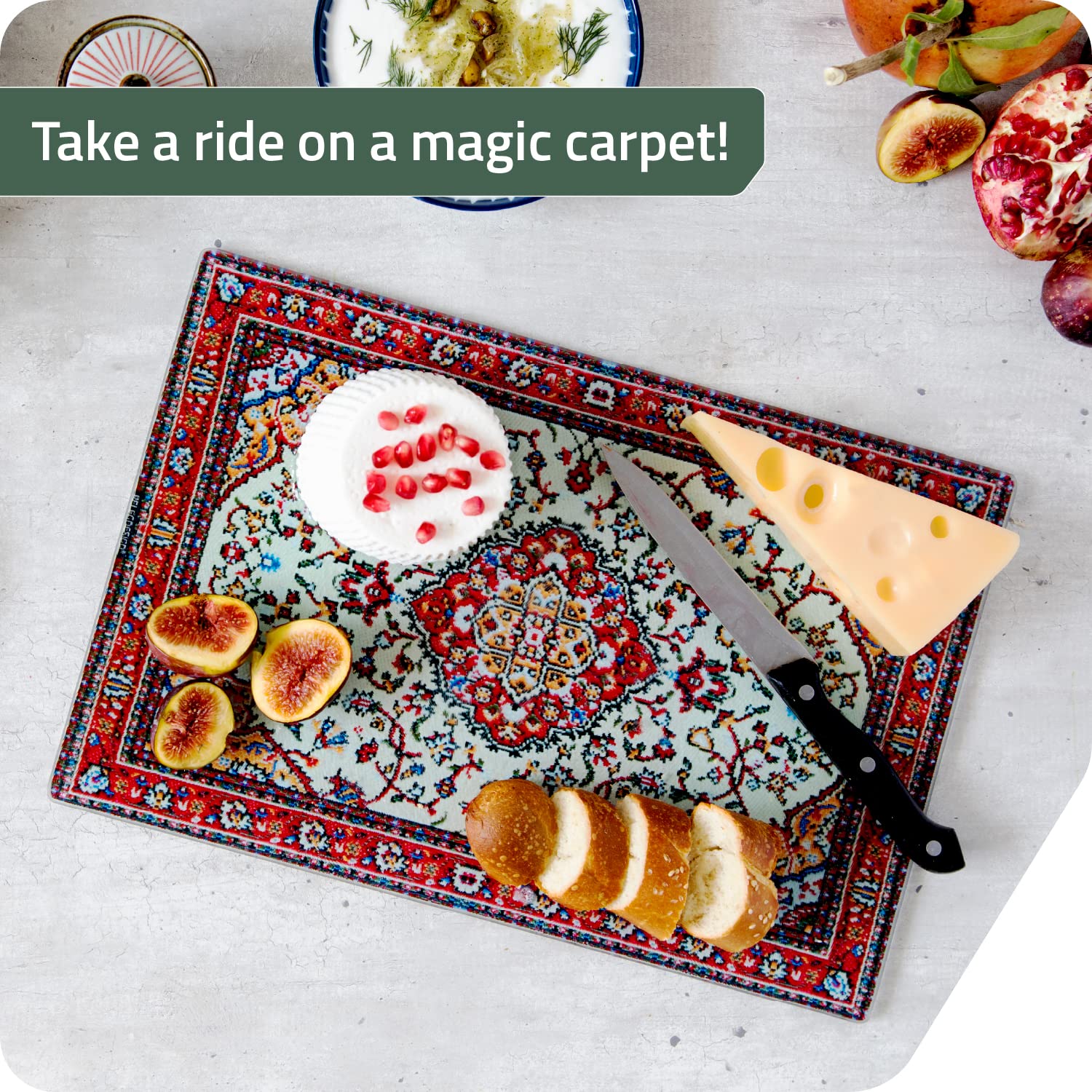 PELEG DESIGN Rugboard trivet for hot pots to protect surfaces.