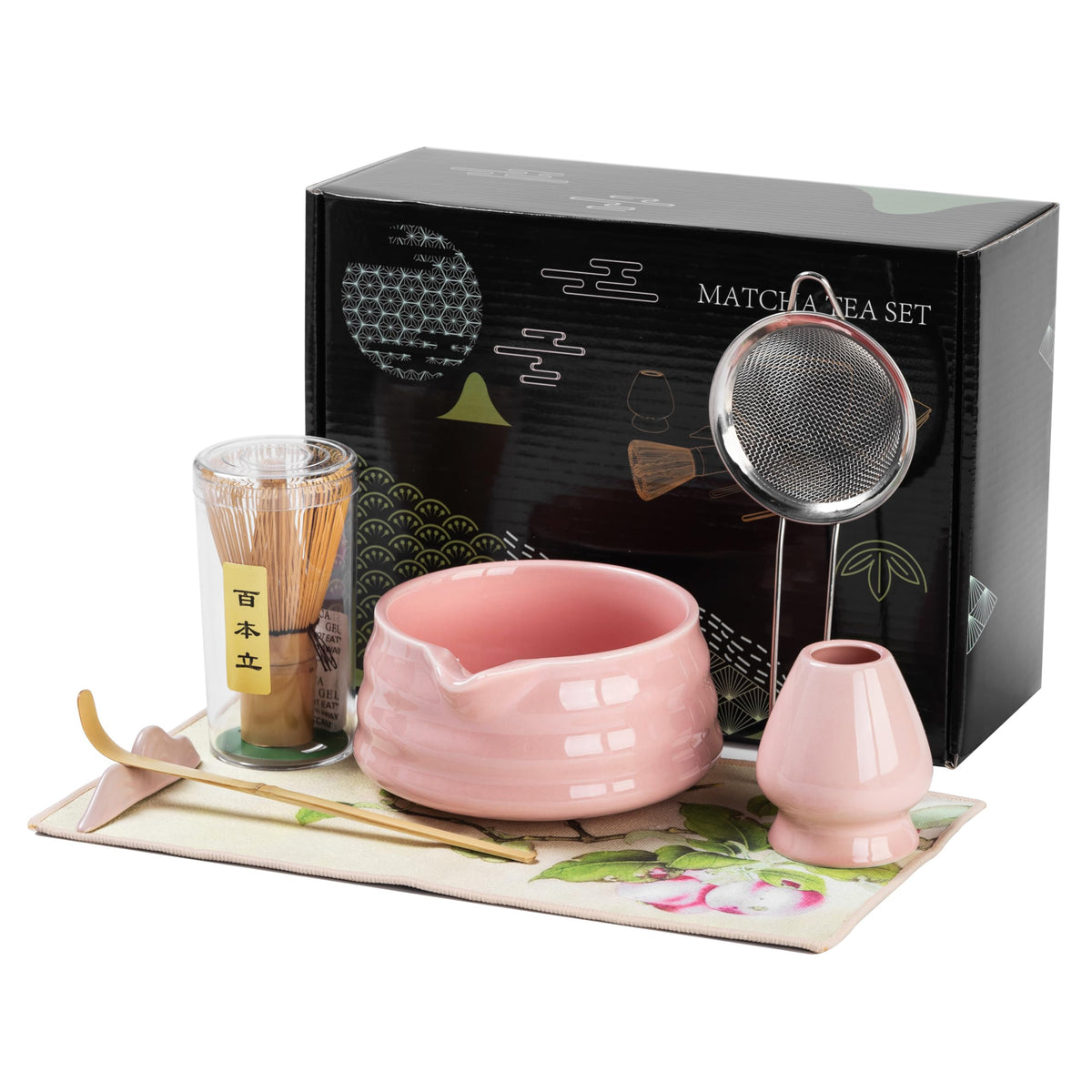 Pemucen 500ml matcha bowl with lead-free glaze for smooth whisking and pouring