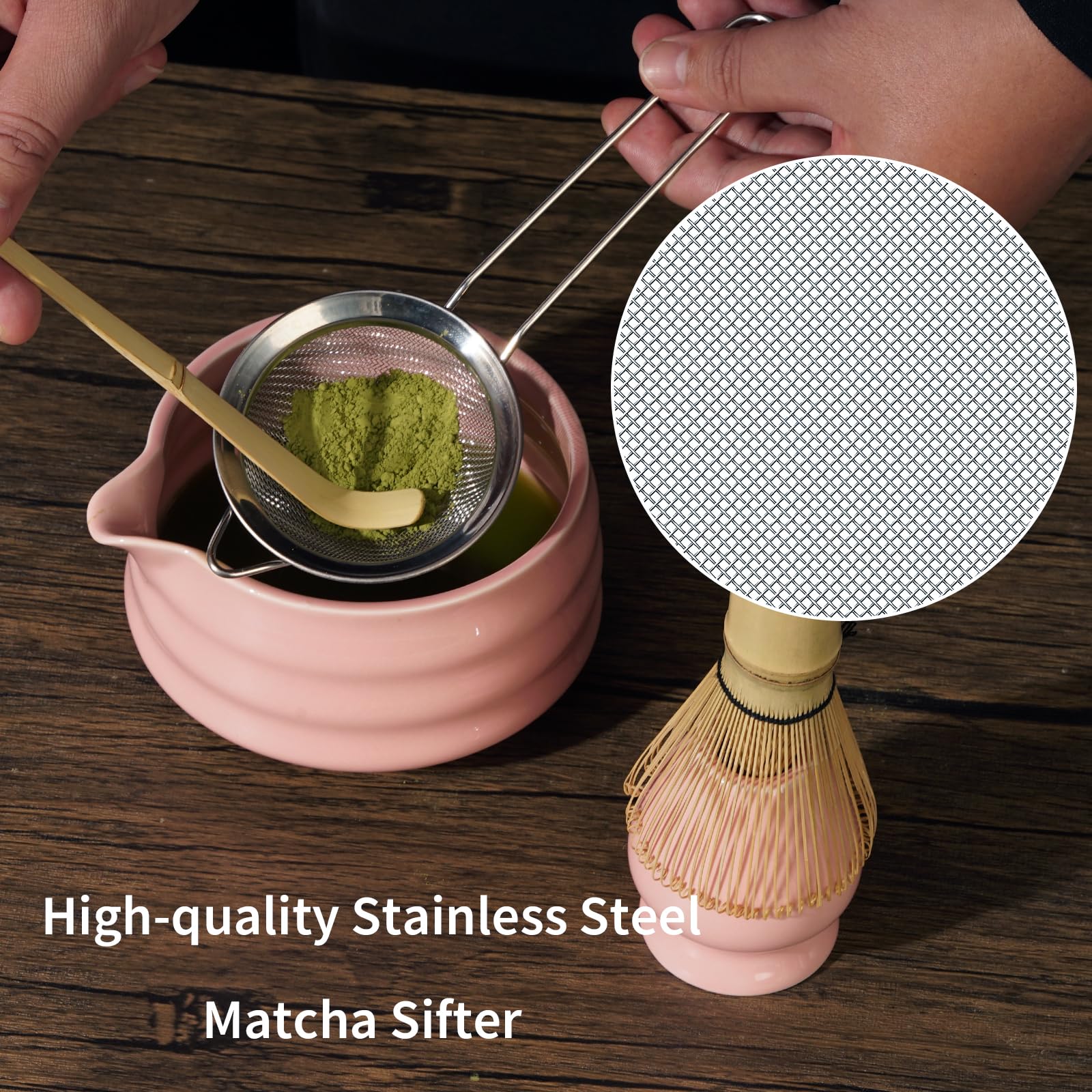 Pemucen matcha scoop for precise powder measurement and consistency