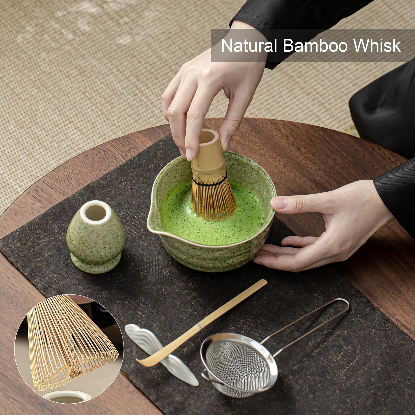 Pemucen matcha sifter for even powder distribution