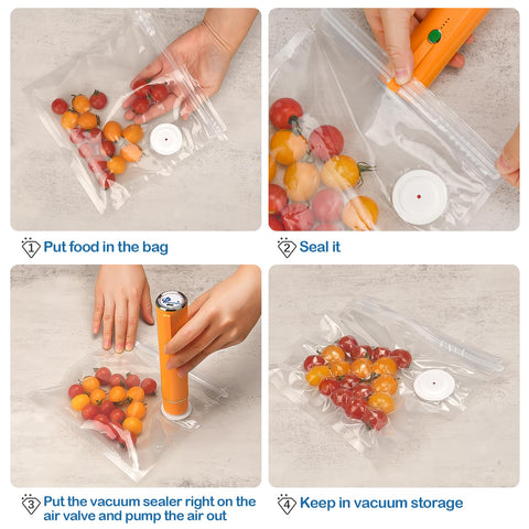 Pengrainsys vacuum bags keep snacks fresh during trips and gatherings.