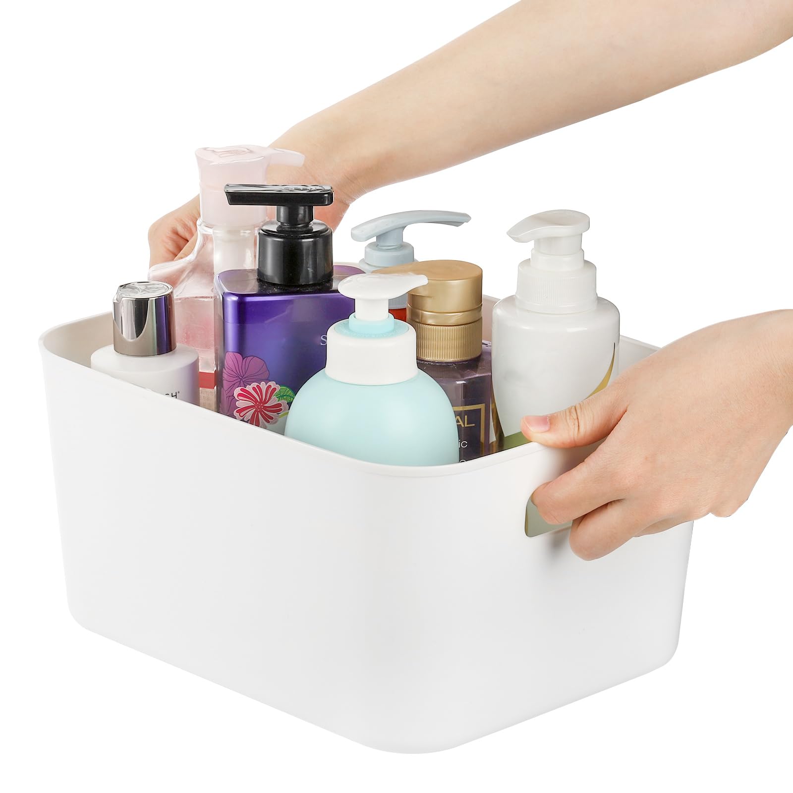 Peohud BPA-free durable plastic bin safe for daily use.