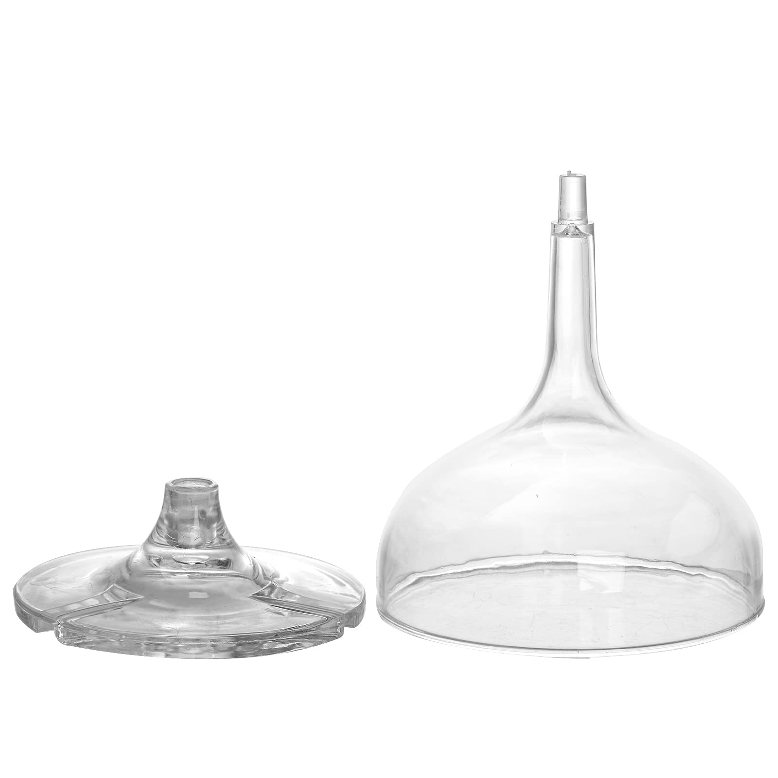 Peohud coupe glasses stackable design for compact storage.