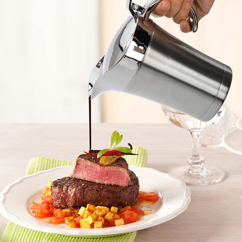 Peohud Gravy Boat versatile for gravy honey jam and cream