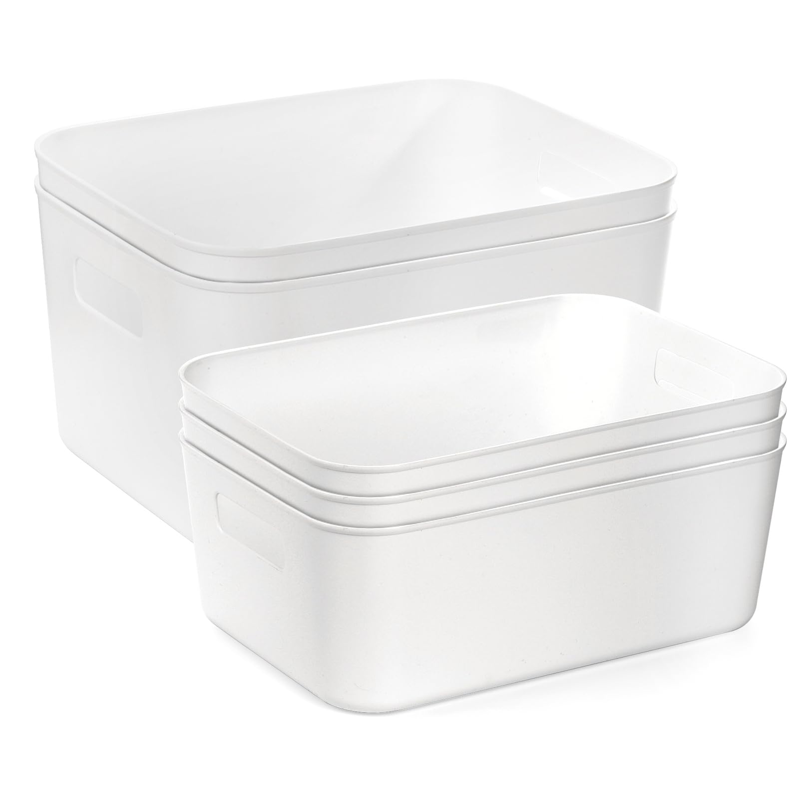 Peohud multipurpose storage bin for kitchen, bathroom, and office spaces.