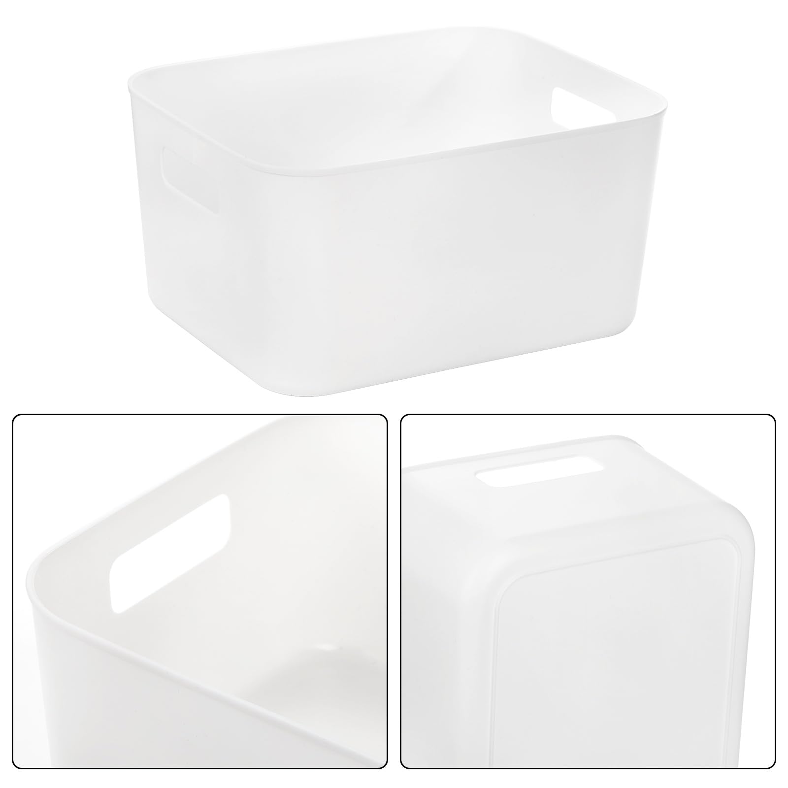 Peohud open-design bin provides clear visibility for fast access.