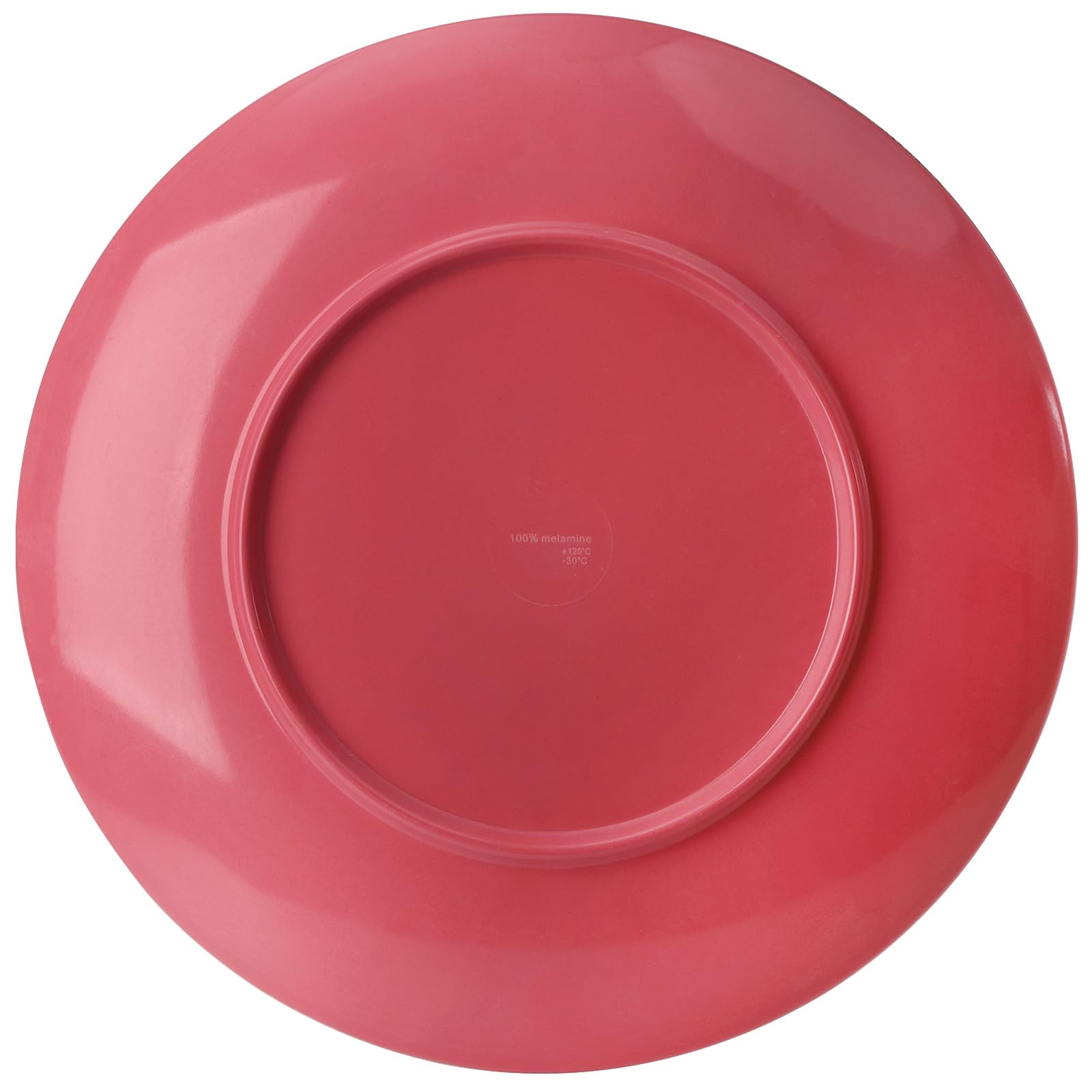 Peohud outdoor dining melamine dishes stackable and space-saving after picnics