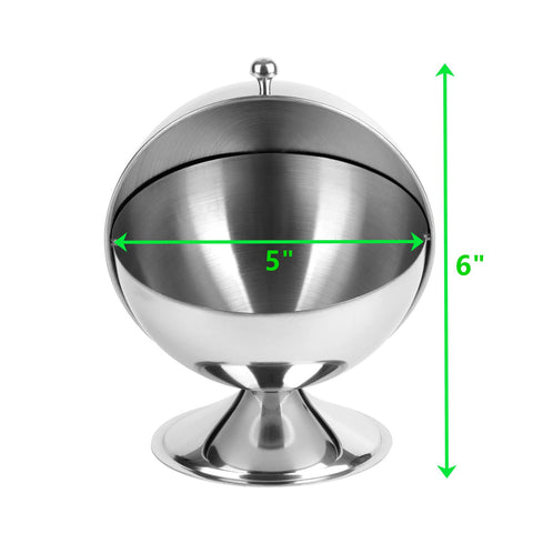 Closeup of Peohud roll-top lid on sugar bowl for easy one-handed access