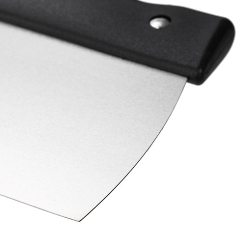 Peohud rubber-handle coating spatula with comfortable grip for frosting and fondant.