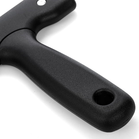 Peohud stainless steel thermostat spatula for even chocolate tempering and smooth layers.