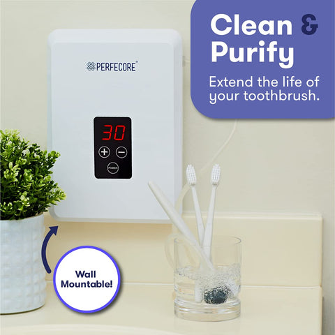 Perfecore diffuser stones in use during ozone treatment