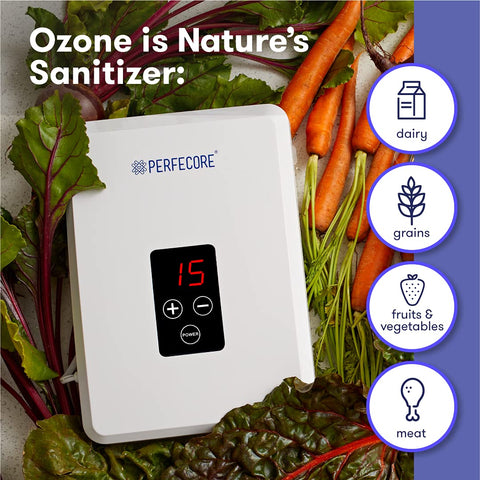 Perfecore odor-elimination water purifier reducing smells at home