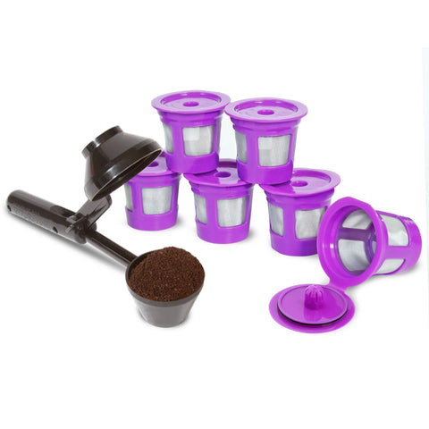 Perfect Pod Cafe Save 6-pack filters ready to refill reduce waste and save money.