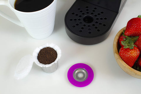 PERFECT POD compatible with Keurig and select single-serve machines.