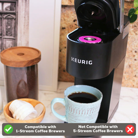 PERFECT POD easy-to-clean design cuts cleanup time after each brew.