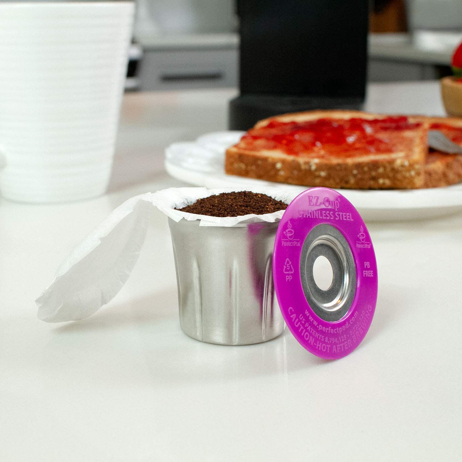 PERFECT POD saver money and reduces waste with fresh grounds.