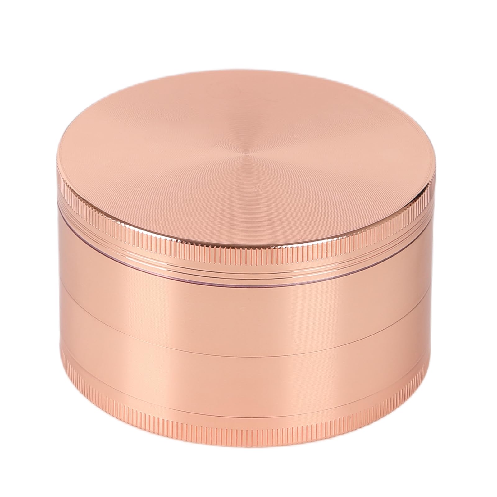 Perfekitsup spice grinder rose gold 2.5-inch front view for easy grinding