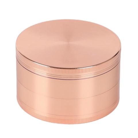 Perfekitsup spice grinder rose gold 2.5-inch front view for easy grinding