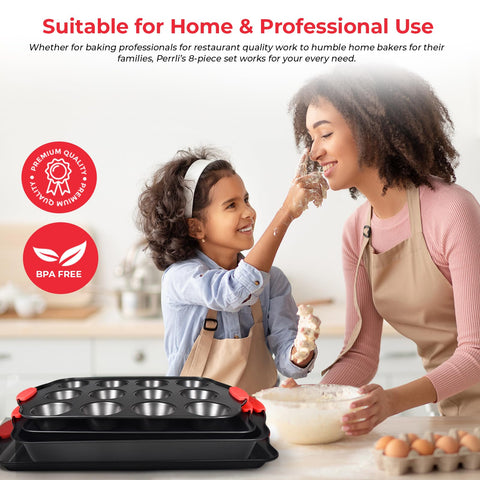 PERLLI loaf pan ensures uniform bake and easy removal