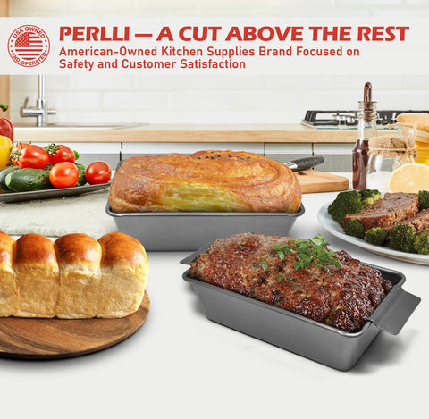 PERLLI pan during care and cleanup illustrating maintenance ease.