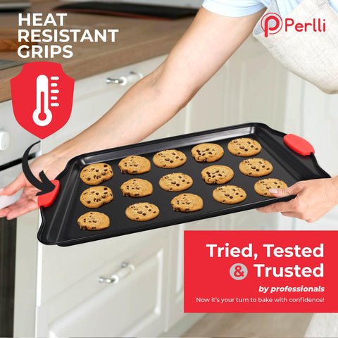PERLLI 12-cup muffin pan delivers consistent bakes and easy cleanup