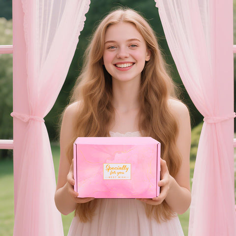 Perpetily elegant gift box ready for giving, no wrapping needed