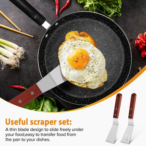 PETHOMKIT stainless-steel spatula durable for long-lasting use.