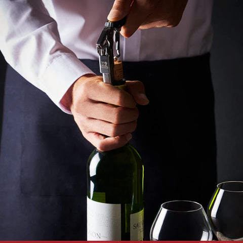 Peugeot Clavelin corkscrew shows compact design ideal for on-the-go use.