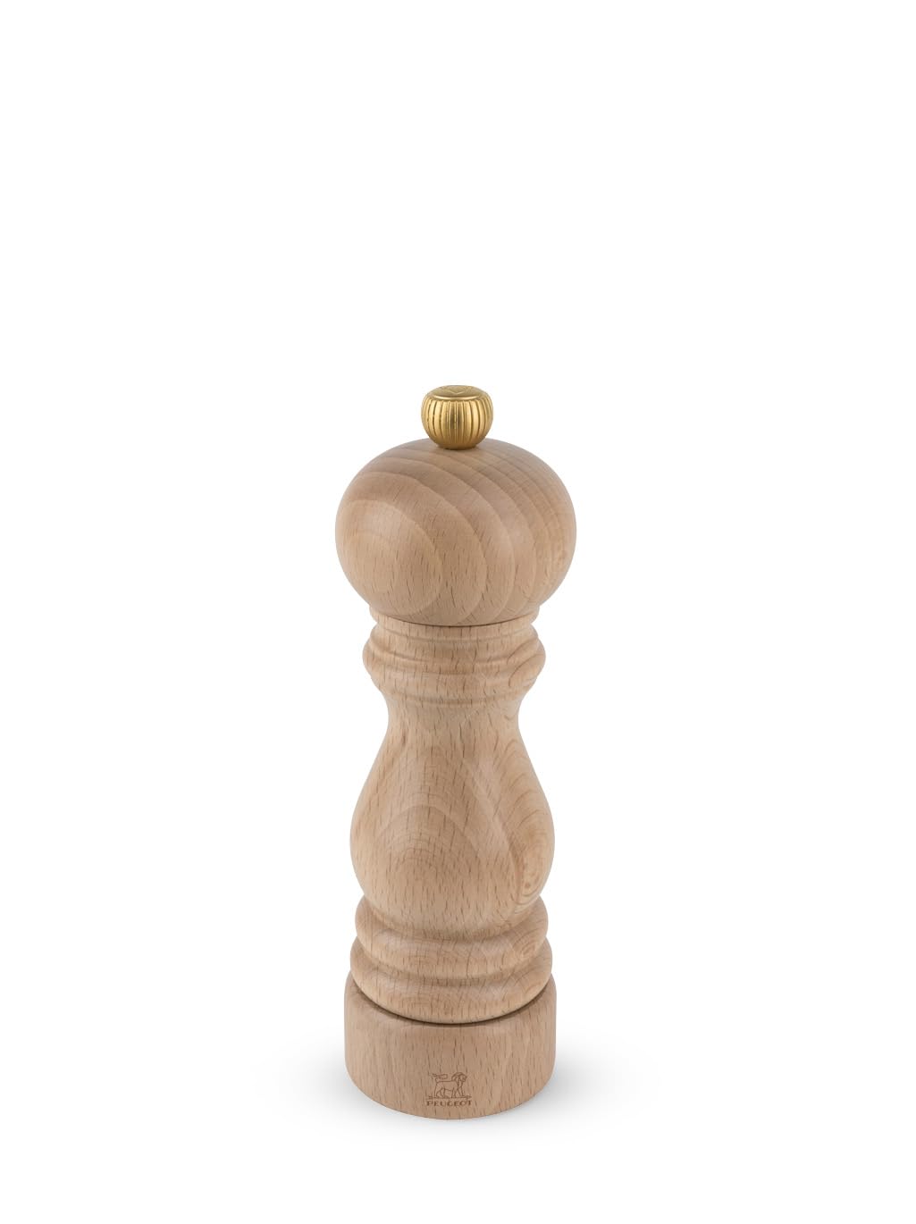 Peugeot Paris manual pepper mill in natural beechwood, elevating everyday meals.