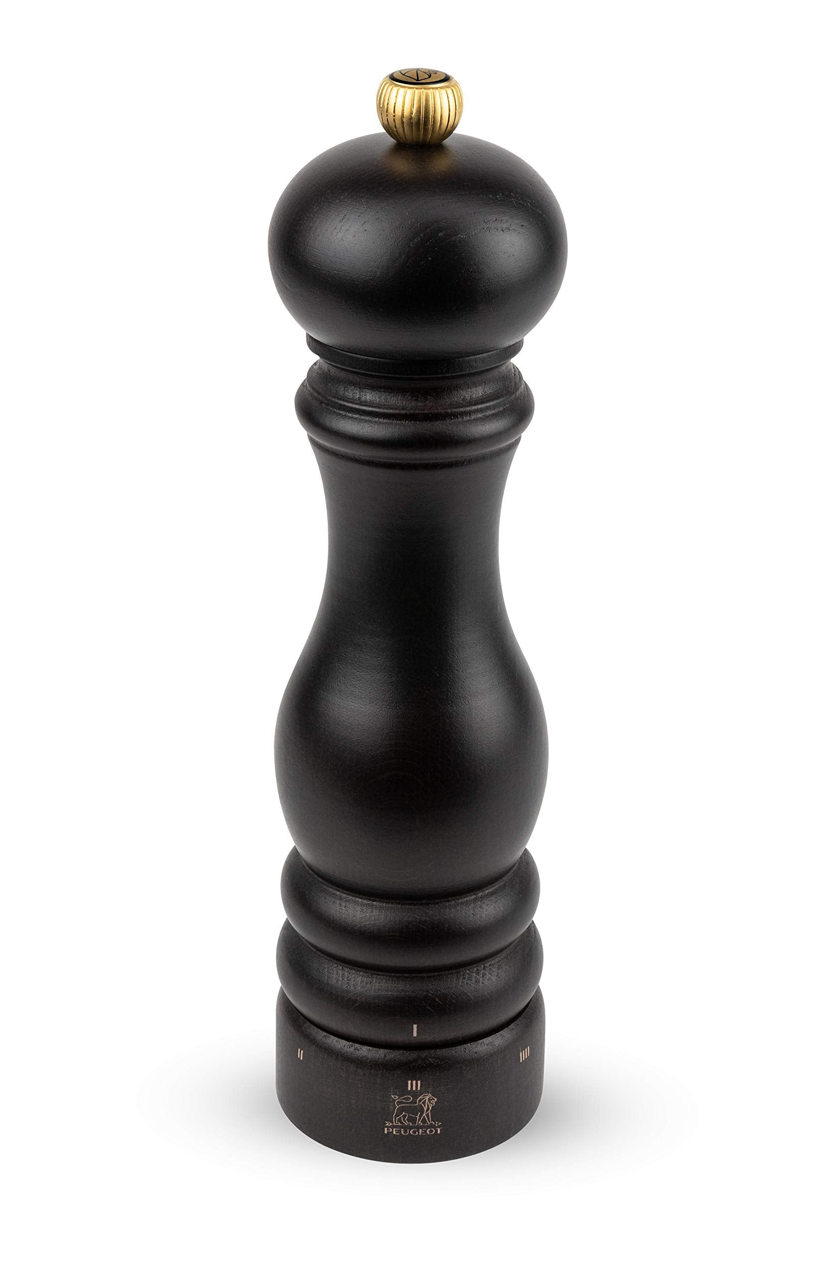 Peugeot Paris u'Select pepper mill in chocolate finish for precise seasoning.