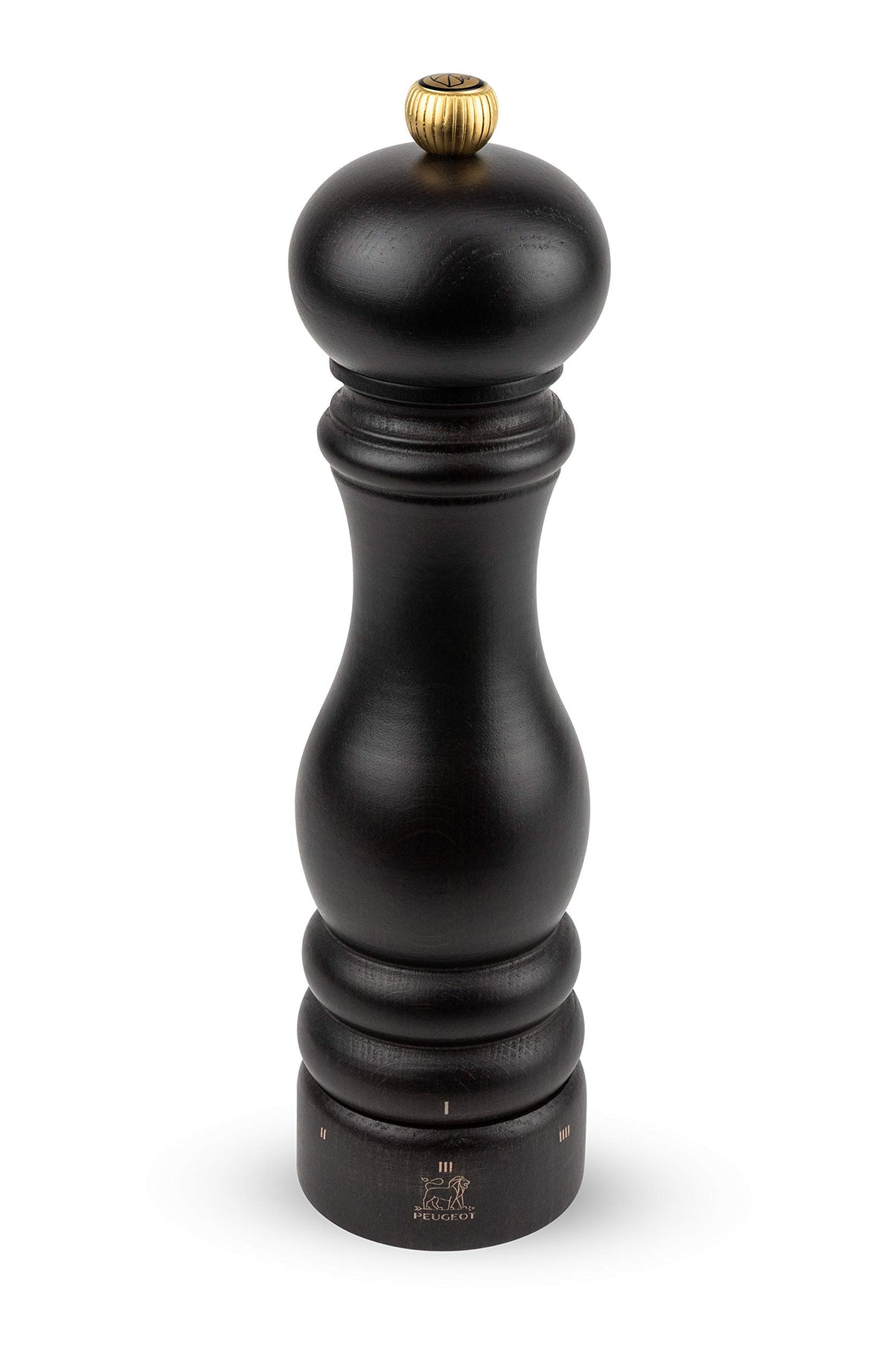 Peugeot Paris u'Select pepper mill in chocolate finish for precise seasoning.