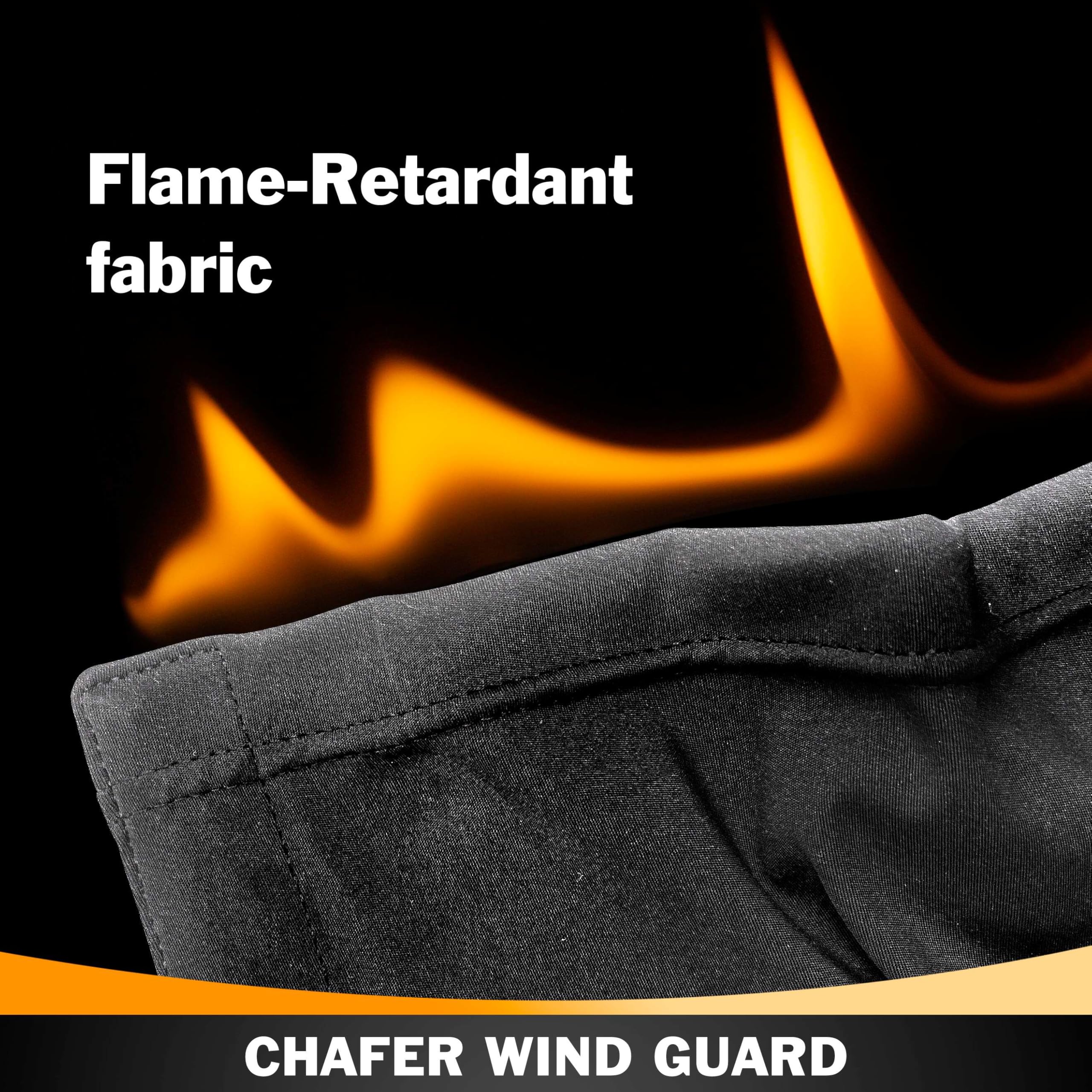 Peurif Chafer Wind Guard enhances heat retention for longer warmth