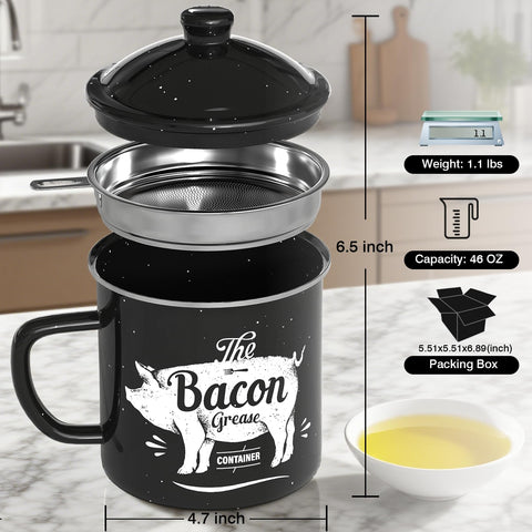 PGYARD lid seals tight to prevent odors and dust in the kitchen.