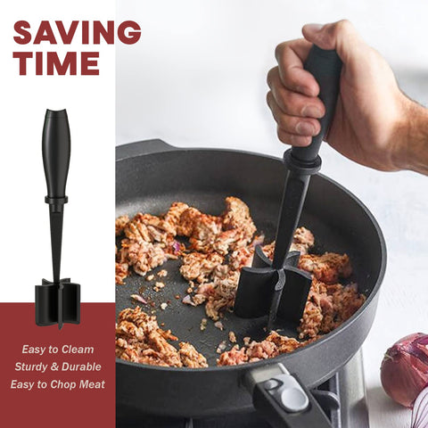 PGYARD BPA-free nonstick chopper keeps surfaces clean and food release smooth.