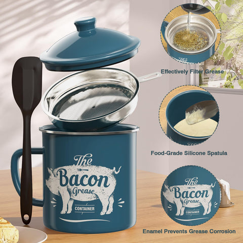 PGYARD lid seals dust and odors for longer-lasting bacon fat