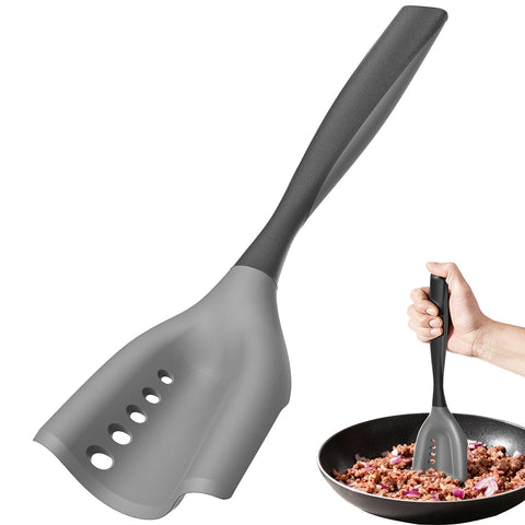 PGYARD Mincing Spatula Meat Chopper in use for quick chopping and scooping