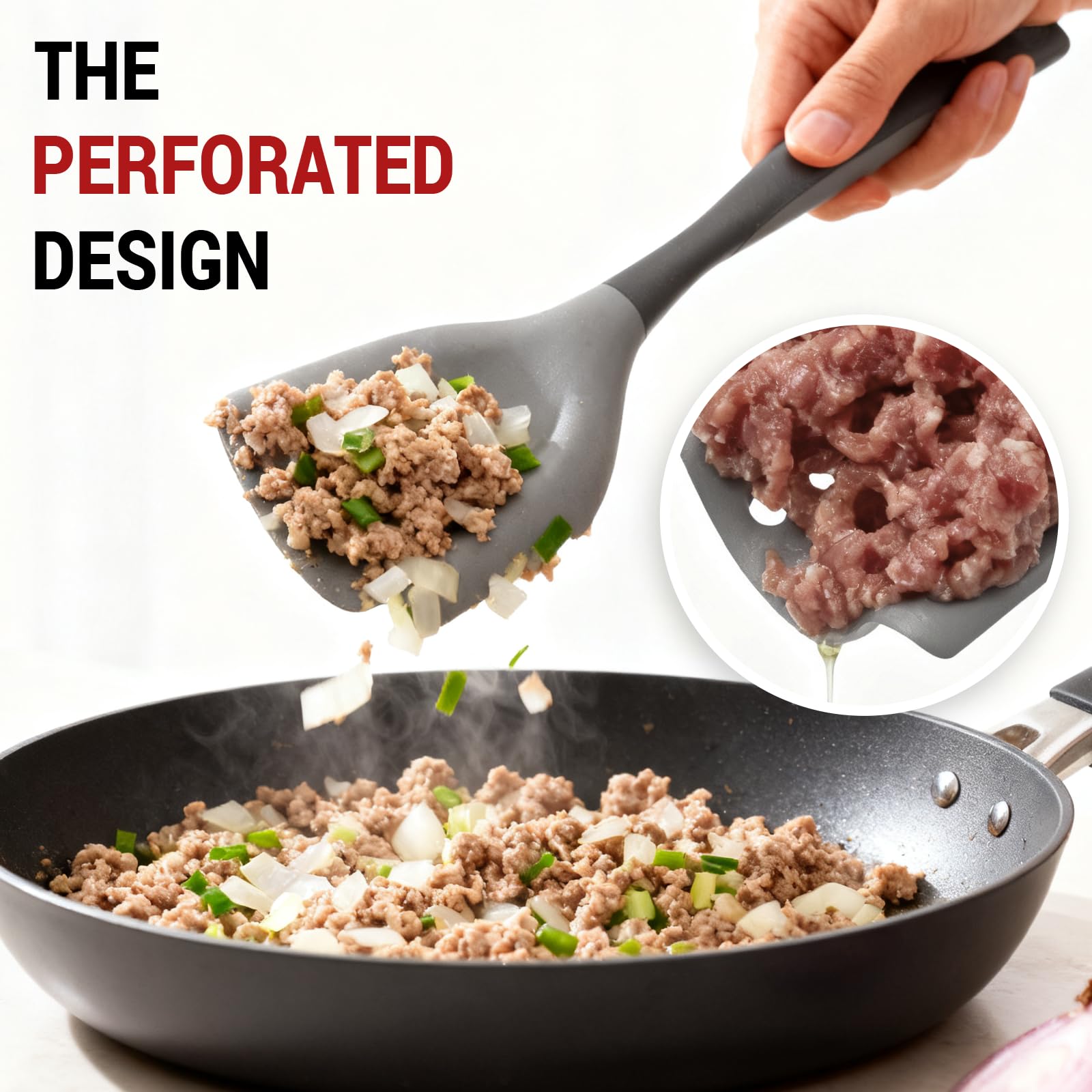 PGYARD non-stick silicone coating protecting cookware surfaces
