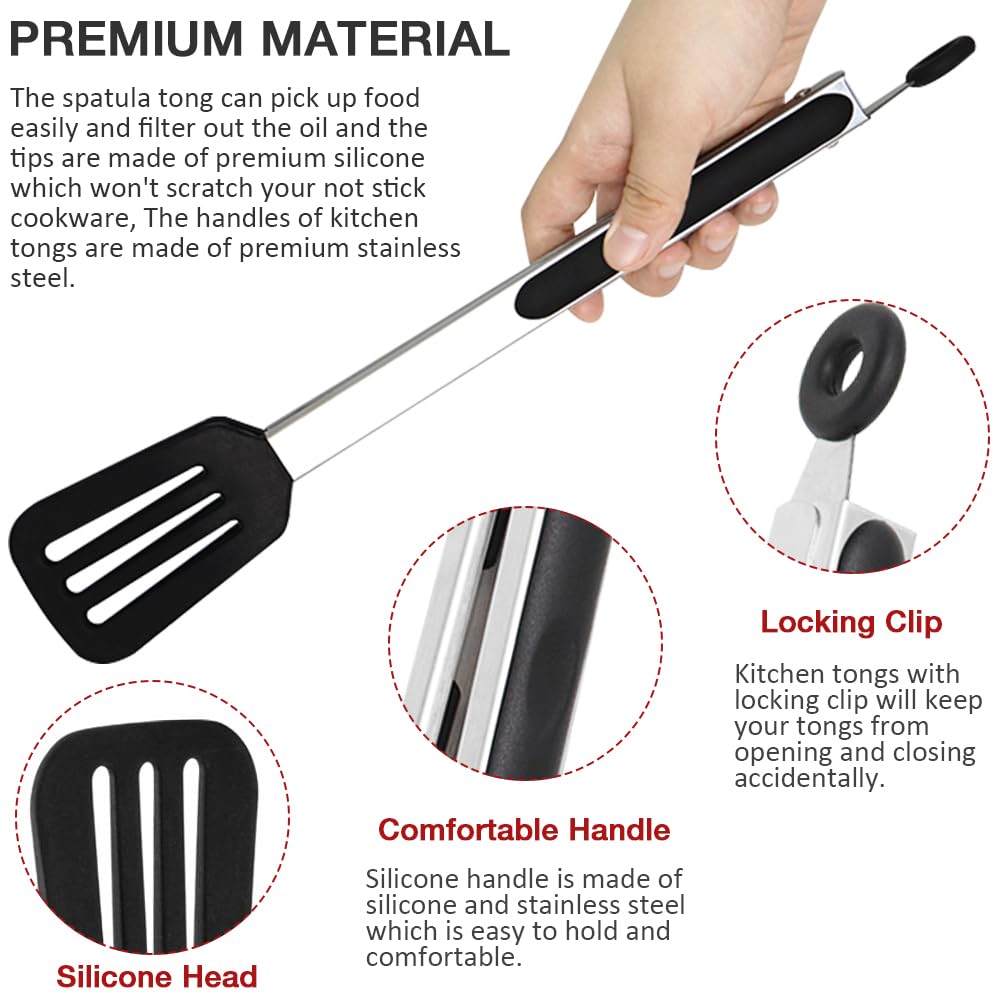 Pharamat silicone tips resist heat for safe flipping and turning