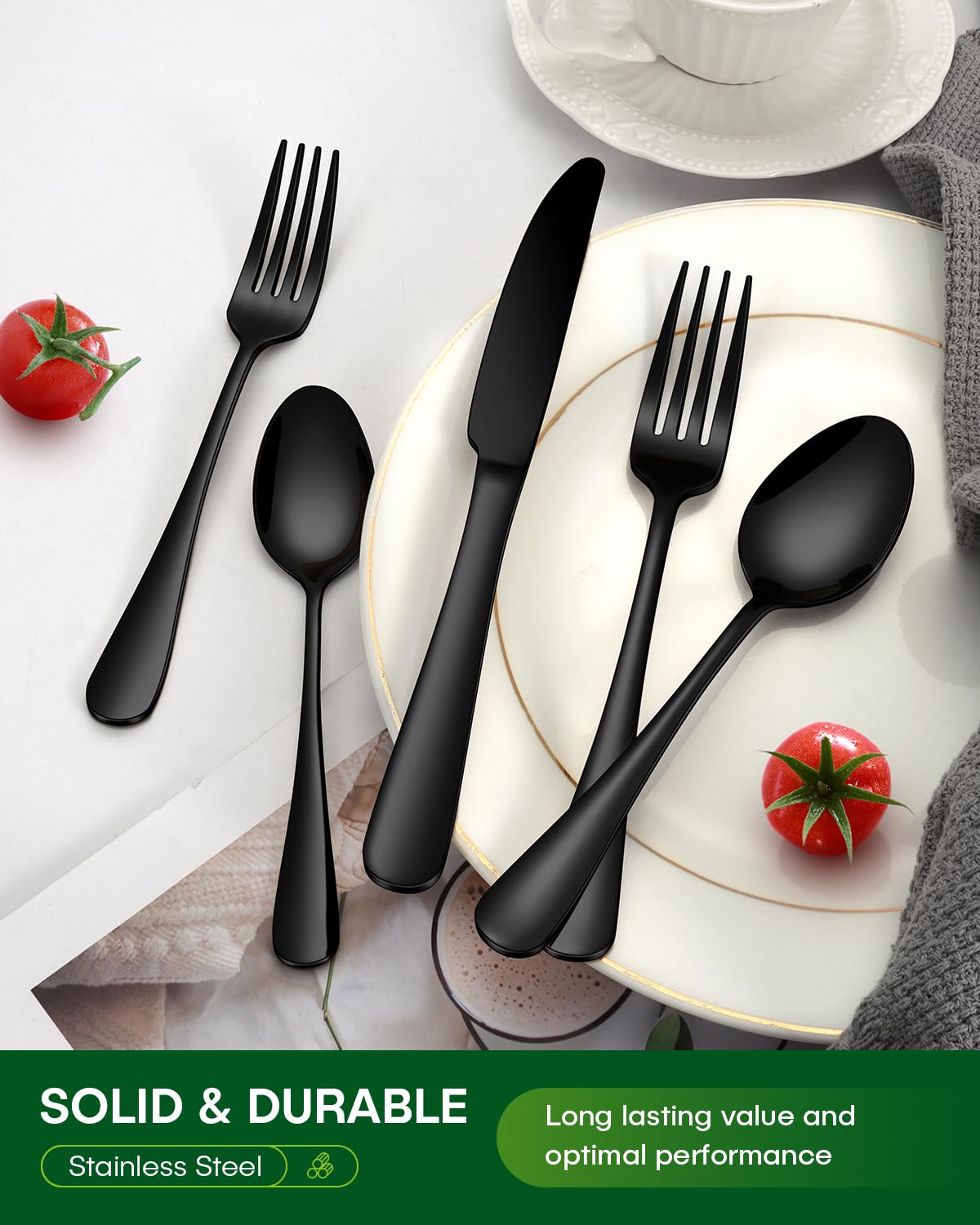 PHILIPALA 60-piece set serves 12, ideal for hosting gatherings