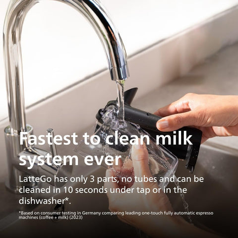 Philips 4400 color touch display simplifies drink selection in bright light.