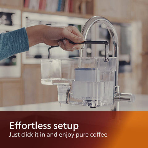 Up to 5,000 cups between descalings with AquaClean filters