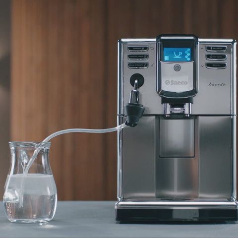 Regular cleaning extends the life of milk frothing parts and tubing