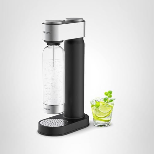 Soda maker displayed on a kitchen countertop for everyday use.