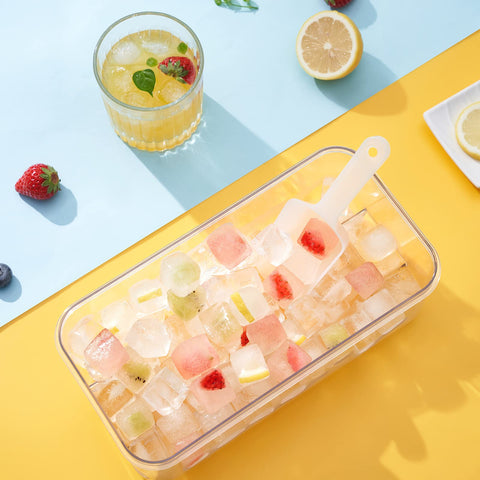 PHINOX flavor-flexible ice trays for fruit-infused or beverage ice.