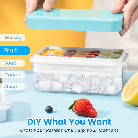 PHINOX stackable design saves freezer space during gatherings.
