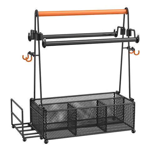 PHINOX Utensil Caddy with handle for easy transport at picnics and barbecues.