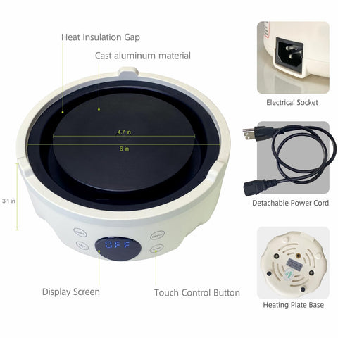 PICASORT touch control with digital display resists oils and sweat