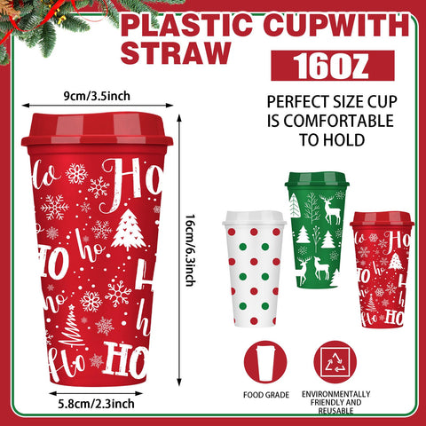 Pickmesh snowflake pattern 16-ounce cups ideal for cozy holiday coffee.